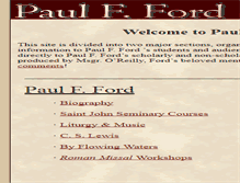 Tablet Screenshot of pford.stjohnsem.edu